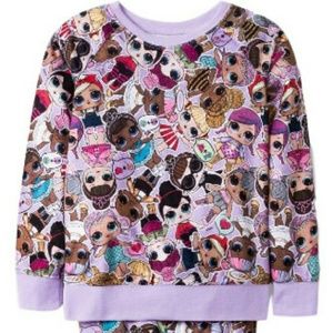 LOL surprise dolls 2 piece pajama set
